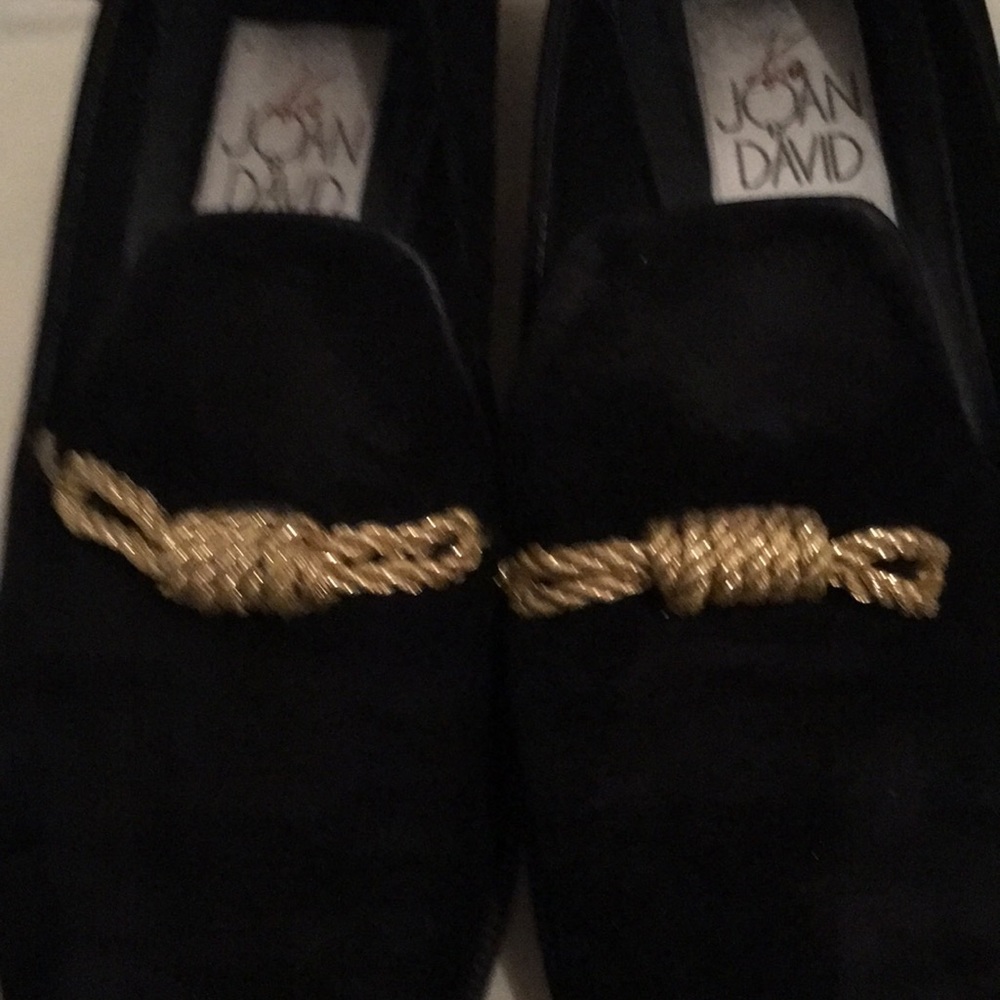 JOAN DAVID SUEDE FLATS - Picture 2 of 4